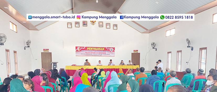 PENYALURAN BLT-DD  Periode Oktober - Desember. KAMPUNG MENGGALA Tahun 2022