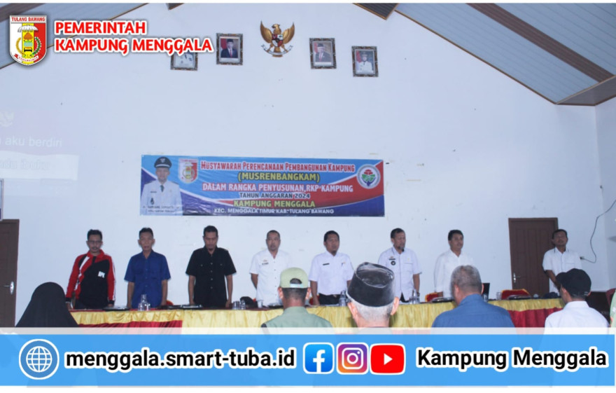 Musrembang Kampung Pembahasan Rancangan RKP Kampung ; Kampung Menggala Tahun 2024